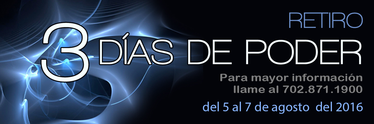 Retiro: Tres Días de Poder del 5 al 7 de agosto del 2016